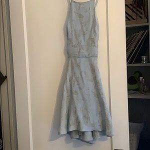 Light blue skater dress